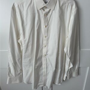 Charles Tyrwhitt Classic Fit Dress Shirt Non Iron Size 18/37